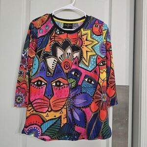 Laurel Burch Top